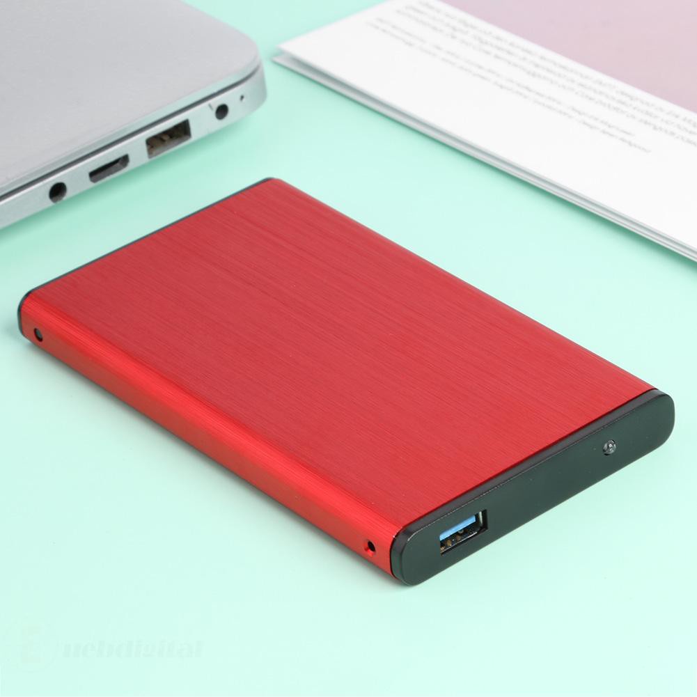 Vỏ Ổ Cứng Ngoài Usb 3.0 6gbps 2.5 Inch Hdd Ssd Bằng Hợp Kim Nhôm | BigBuy360 - bigbuy360.vn