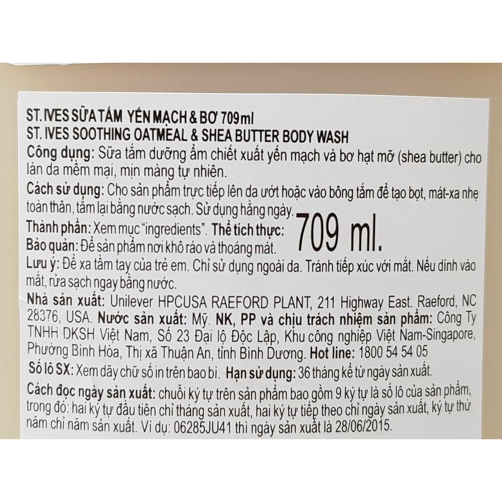 Sữa Tắm Tẩy Tế Bào Chết St.Ives 650ml USA | BigBuy360 - bigbuy360.vn