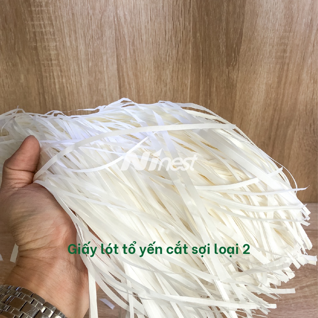 Giấy lót tổ yến cắt sợi loại 2, chống sốc, đều sợi, 1kg