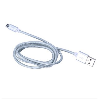 [PHỤ KIỆN BALI - 100% CHÍNH HÃNG] - CÁP DÙ SẠC NHANH SIÊU BỀN - CỔNG MICRO USB -  BAGI (MÀU BẠC)