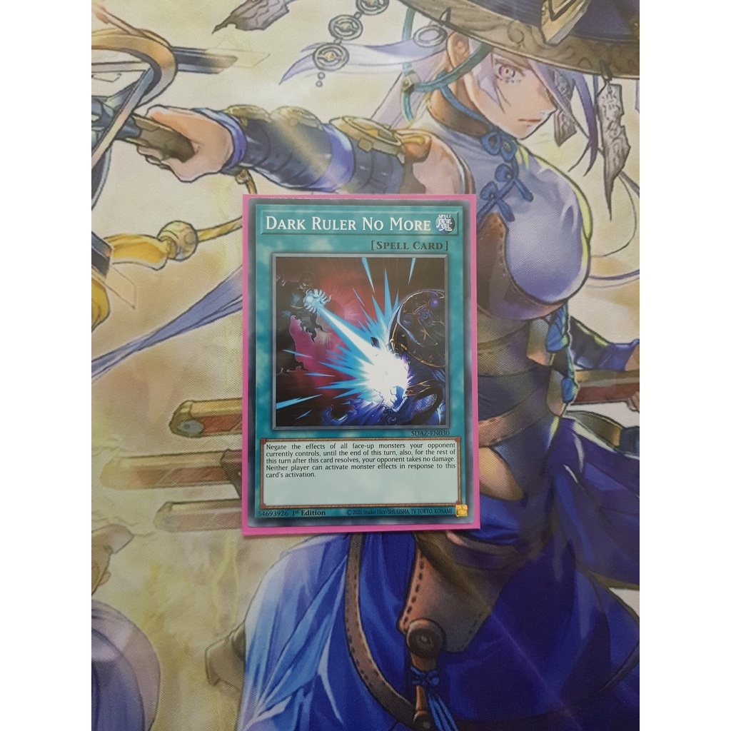Thẻ Bài Yugioh Dark Ruler No More - SDAZ-EN030 - Common 1st Edition