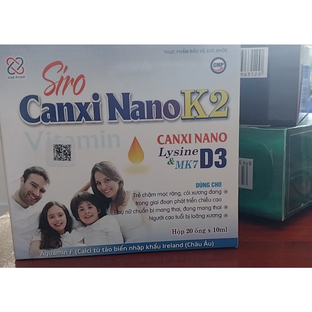 Sirô canxi nano k2