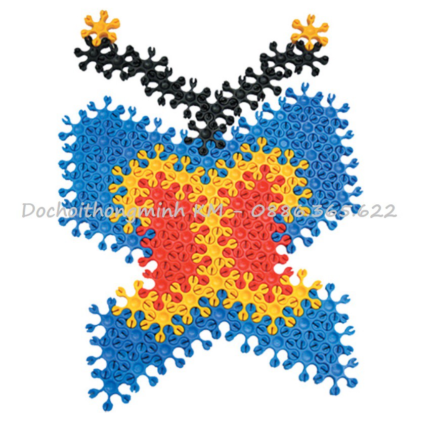 T41 - Túi Lego hình hoa lắp ghép khoảng 120 chi tiết