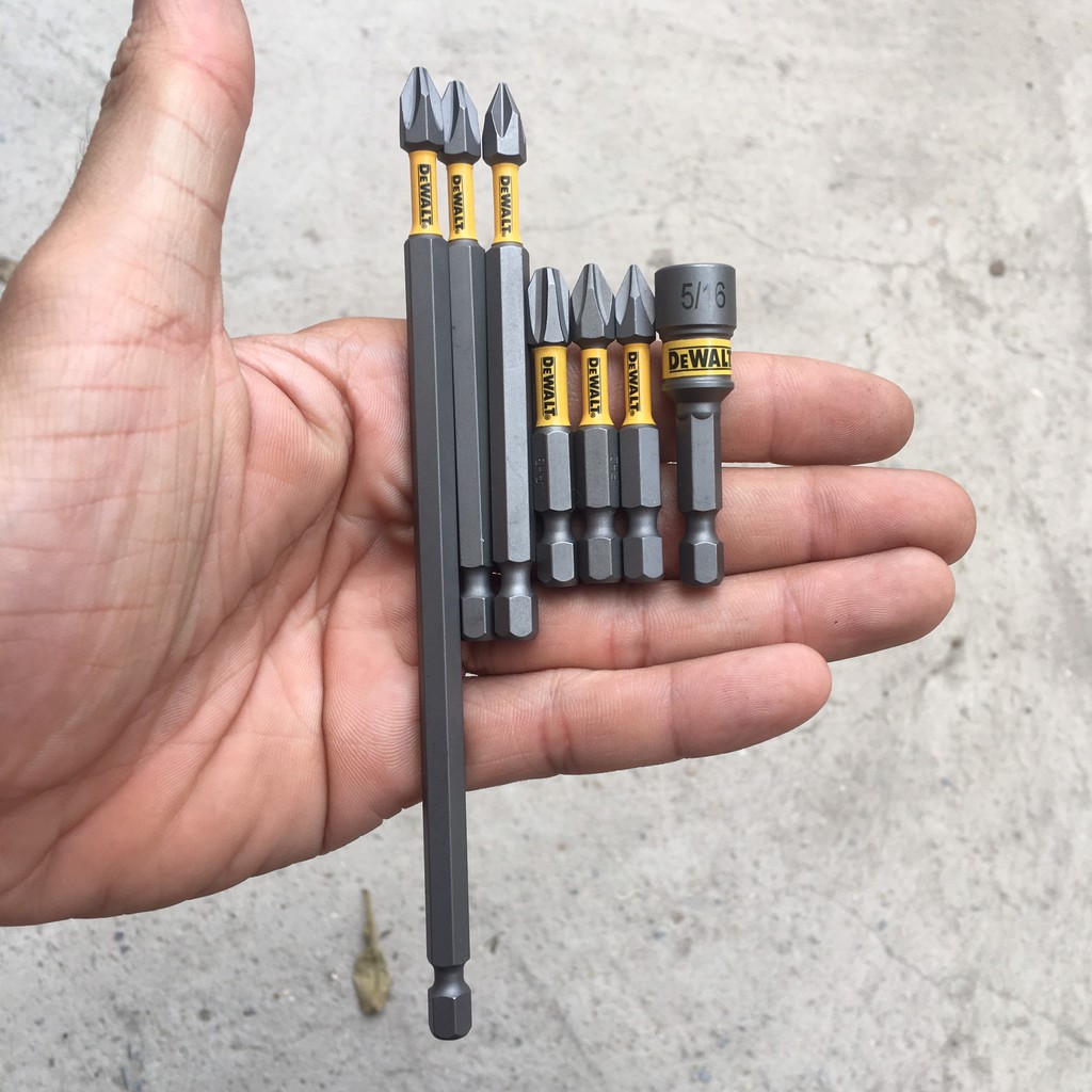 Bộ Mũi Vít  + Đầu Bắn Tôn DEWALT-BOSCH - Hàng Xịn