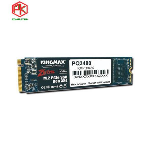 SSD M2 120GB Kingmax Zeus PQ3480 2280 PCIe NVMe Gen 3x4 Chính Hãng