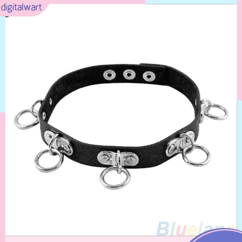 Choker da giả phối đinh tán kiểu dáng thời trang cá tính dành cho nữ