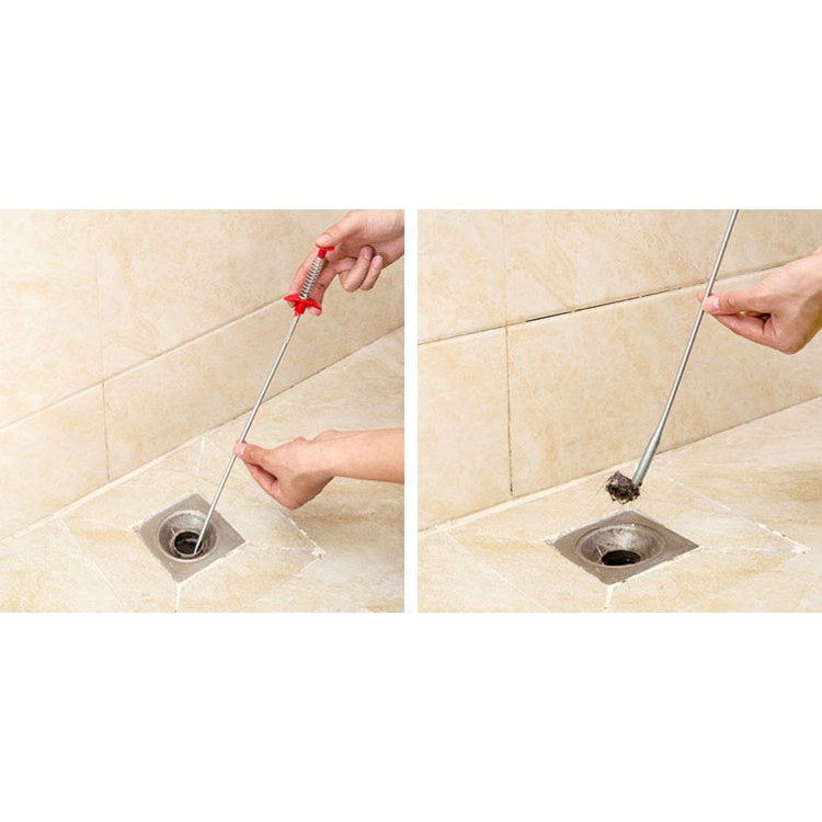 Cây Dài 60cm Thông Tắc Cống Gắp Rác Tiện Lợi