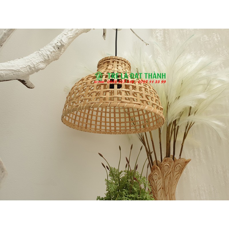 Đèn mây, đèn tre, lồng đèn trang trí, đèn chao cạp gỗ,đèn thả quán ăn,quán bún đậu