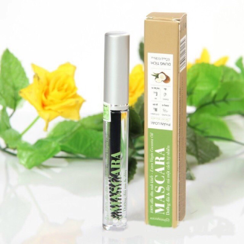 Mascara Dầu Dừa Dưỡng Mi Milaganics Mascara - 5ml