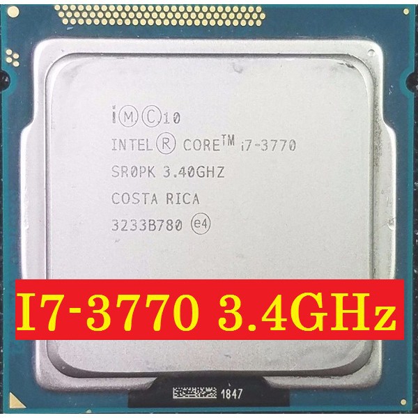Bộ Xử Lý CPU Core i7 3770 Socket 1155