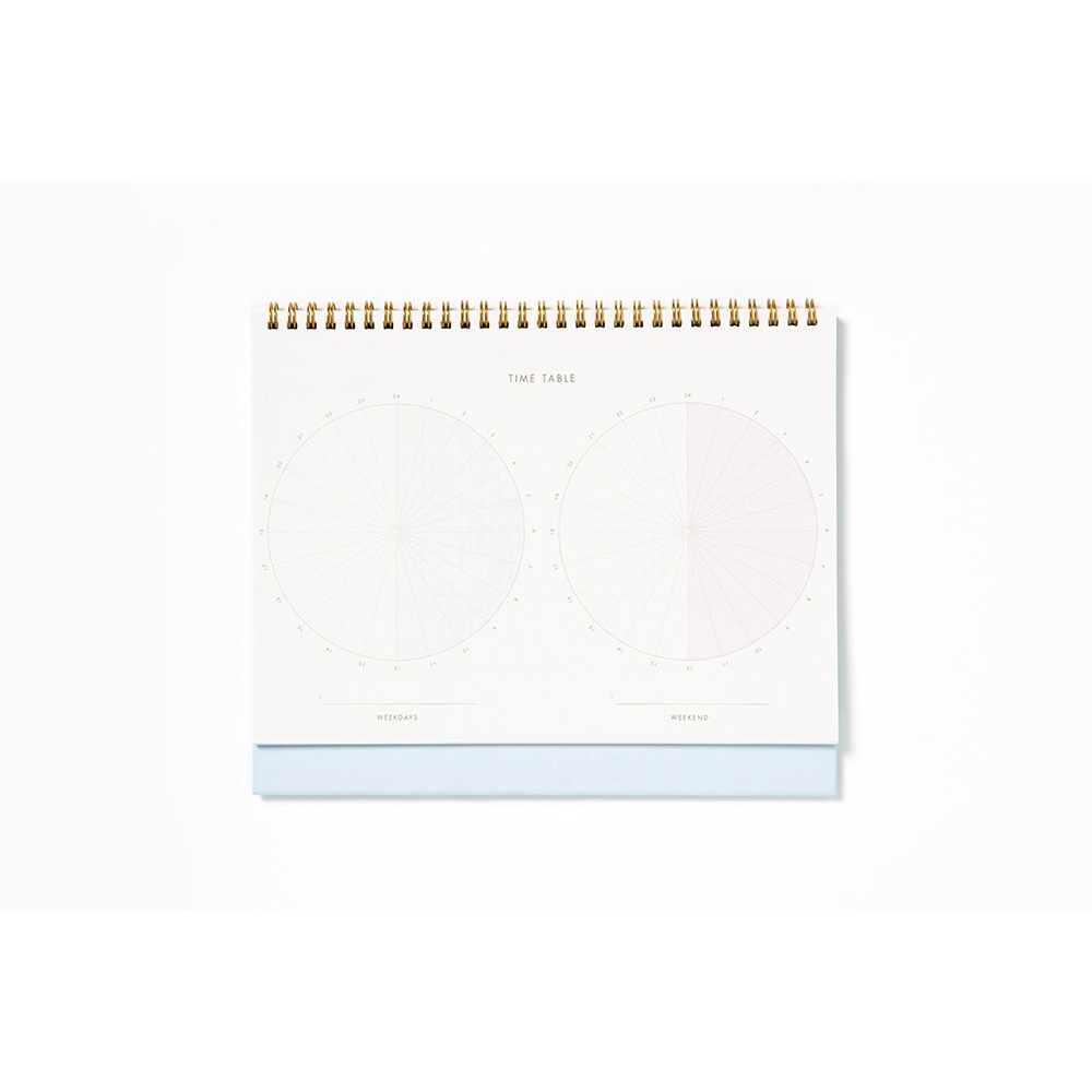 Sổ Ghi Chú Lên Kế Hoạch Hàng Ngày ARTBOX Hàn Quốc Làm Lịch Để Bàn Học