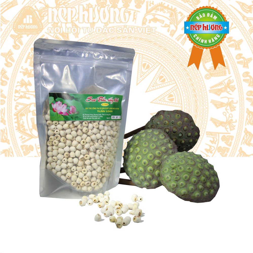 Hạt Sen Bắc Khô – Nếp Hương – 500g đặc sản Hưng Yên