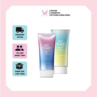 Kem Chống Nắng Skin Aqua Tone Up UV Essence Spf 50+/Pa++++ tuýp hồng/xanh