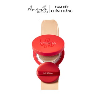 Phấn Nước Missha Velvet Finish Cushion Vỏ Đỏ Tone23 - Kiềm Dầu, Che Phủ Tốt - Amora Skinlab