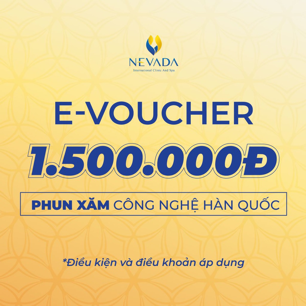 Hà Nội - Hồ Chí Minh [E-Voucher] Phun Xăm Công Nghệ Hàn Quốc Tại TMV Nevada