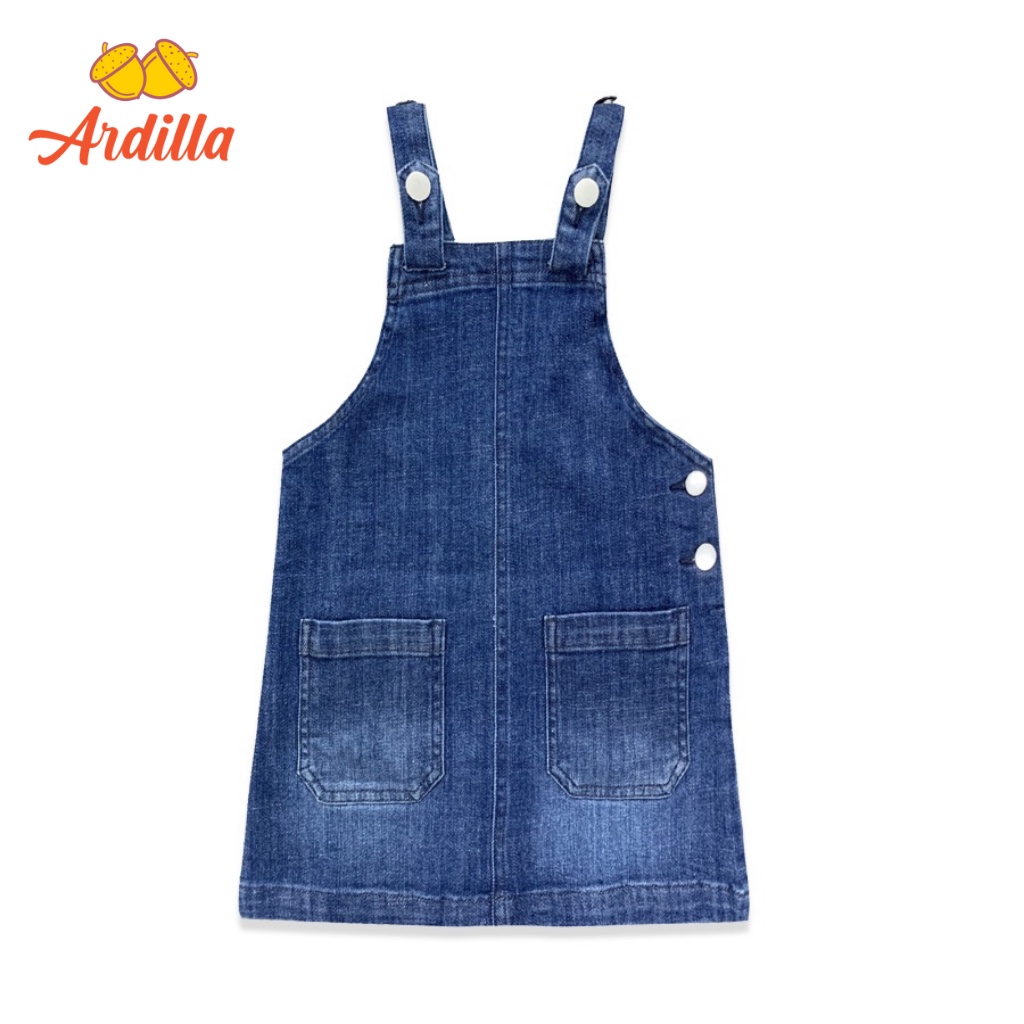 Váy Yếm Jean Bé Gái ARDILLA Thiết Kế Rộng Rãi, Thoải Mát, Chất Liệu Vải Cotton Mềm Mại, Thông Thoáng AA9201Y