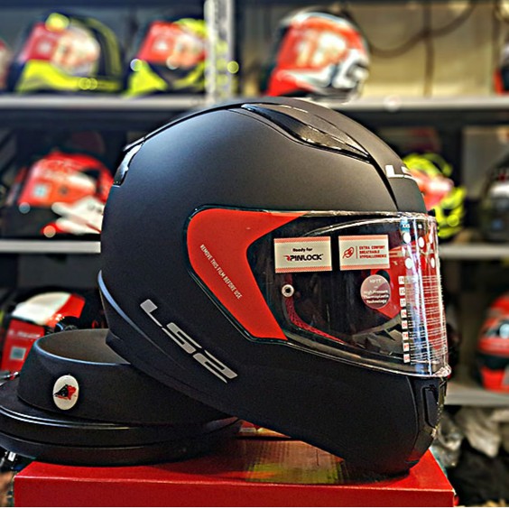 Nón bảo hiểm fullface LS2 Rapid FF353 - Đen nhám