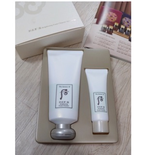 Sữa Rữa Mặt Whoo Brightening Cleansing Foam 180 ml