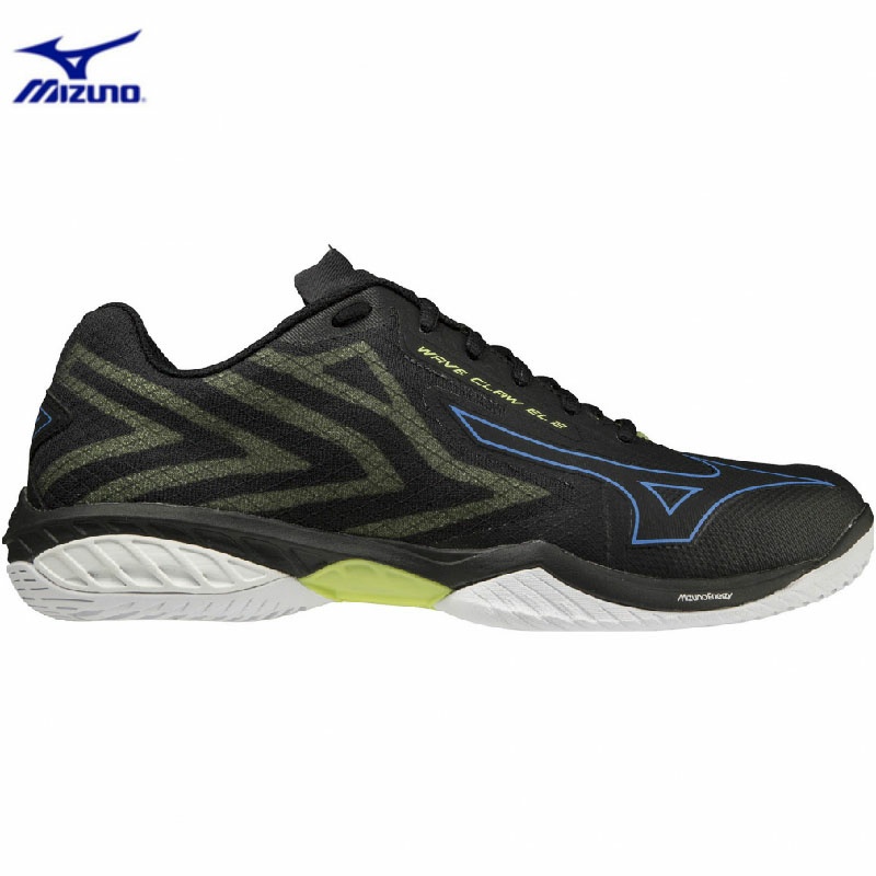 Giày cầu lông nam Mizuno Wave Claw EL 2 71GA228024 mẫu mới màu đen