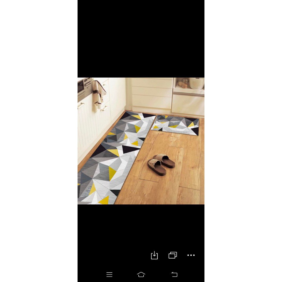 Bộ Thảm Bếp Chống Trơn Trượt Hoa Văn 3D Chống Thấm [GIÁ XƯỞNG] Lytoet199 | BigBuy360 - bigbuy360.vn