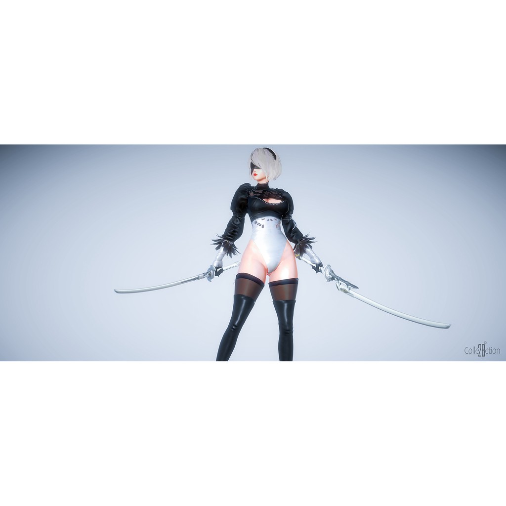 Tranh canvas nhân vật 2B Nier Automata Game số 2