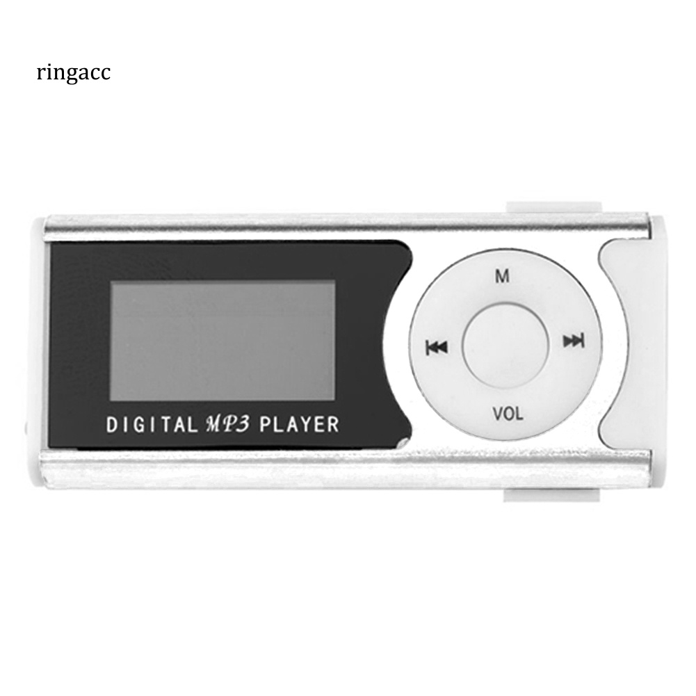 Máy nghe nhạc MP3 màn hình LCD hỗ trợ thẻ nhớ Micro SD TF 16GB