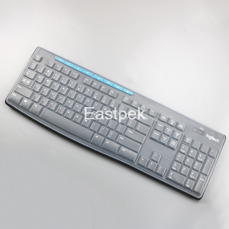 Vỏ Bảo Vệ Bàn Phím Cơ Bằng Silicon Chống Bụi Cho Logitech Mk275 Mk270 Mk260 Mk200 K200 K260 K270