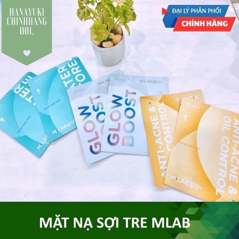 Mặt nạ sợi tre Mlab - Sơn Tùng MTP ( hàng có sẵn )