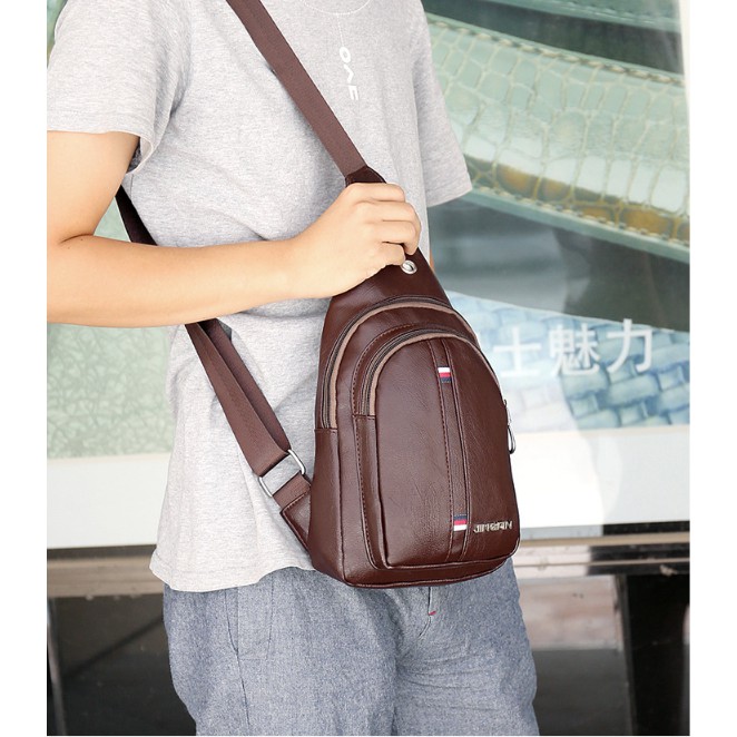 Túi đeo chéo nam da pu phong cách trẻ trung - Túi chéo nam TC07 | BigBuy360 - bigbuy360.vn