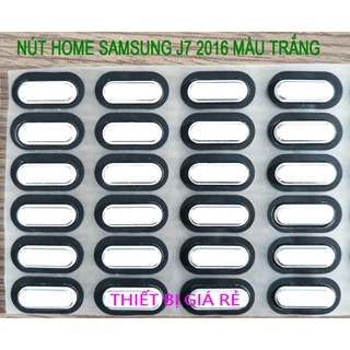 Nút home samsung j7 2016 màu trắng
