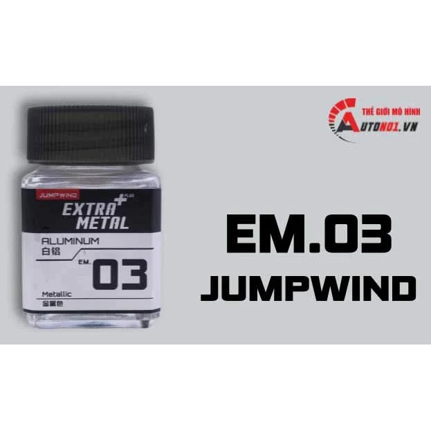 LACQUER ( EM01 ~ EM16 ) SƠN MÔ HÌNH JUMPWIND - EXTRA METAL