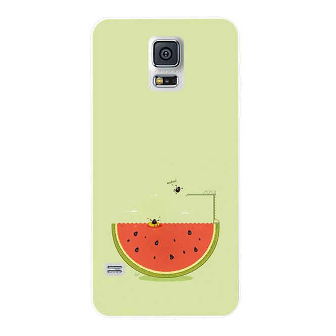Ốp điện thoại in họa tiết dưa hấu cho SAMSUNG S3 S4 S5 S6 S7 S8 S9 S10E EDGE GRAND PRIME NEO PLUS