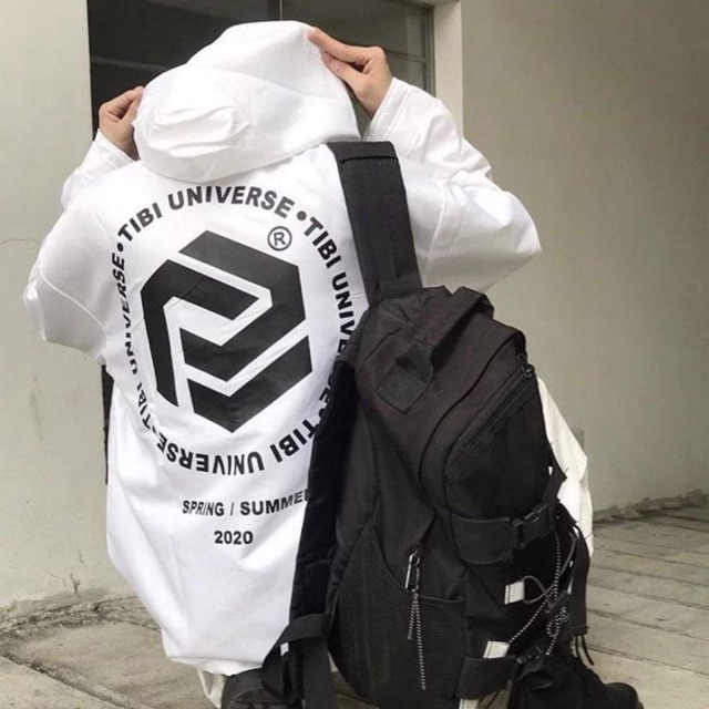 Áo gió TIBI in hai mặt HT12