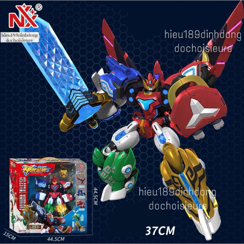 Hộp Lắp ráp siêu nhân gao thú, thú vương vũ trụ