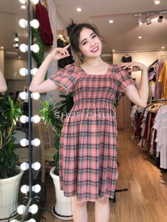 Đầm carô đủ màu bigsize 60 - 85 kí