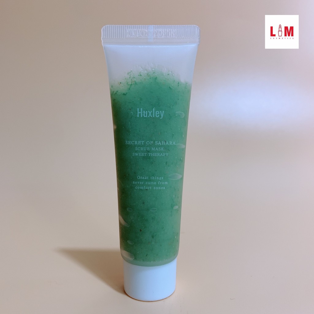 Mặt nạ tẩy tế bào chết Huxley Scrub Mask Sweet Therapy mini 30g [Chính hãng]