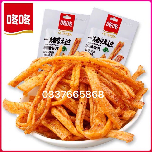 1 Gói 80gr Tăm Cay Hiệu LAYA siêu ngon