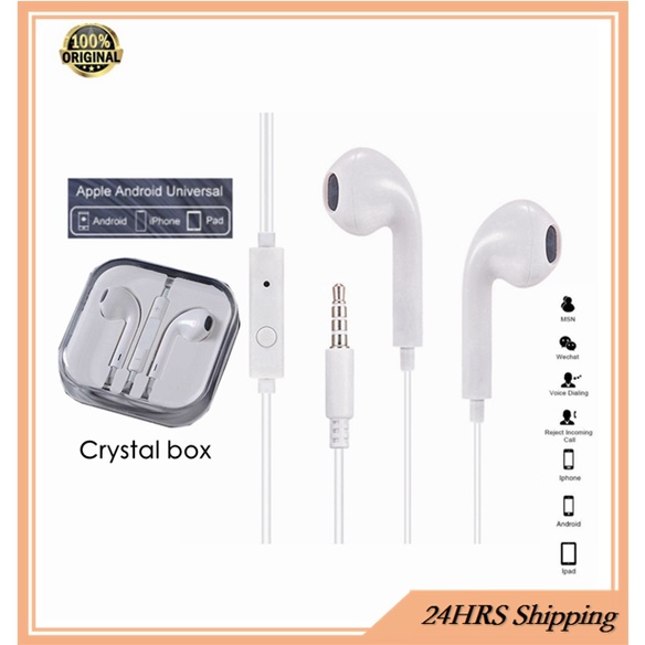Tai Nghe Có Dây Giắc Cắm 3.5mm Có Chức Năng Thu Âm Và AIM