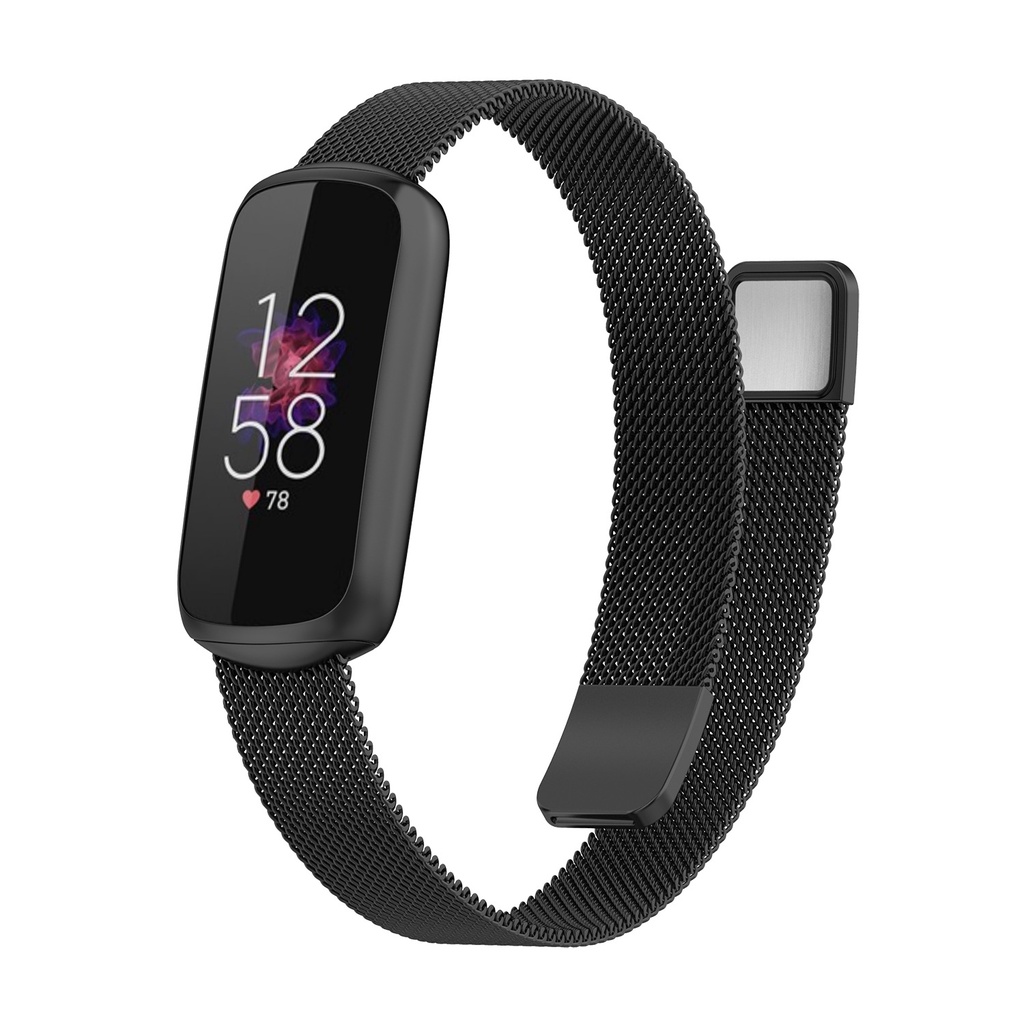 Dây đeo inox Milanese cho đồng hồ thông minh Fitbit Luxe