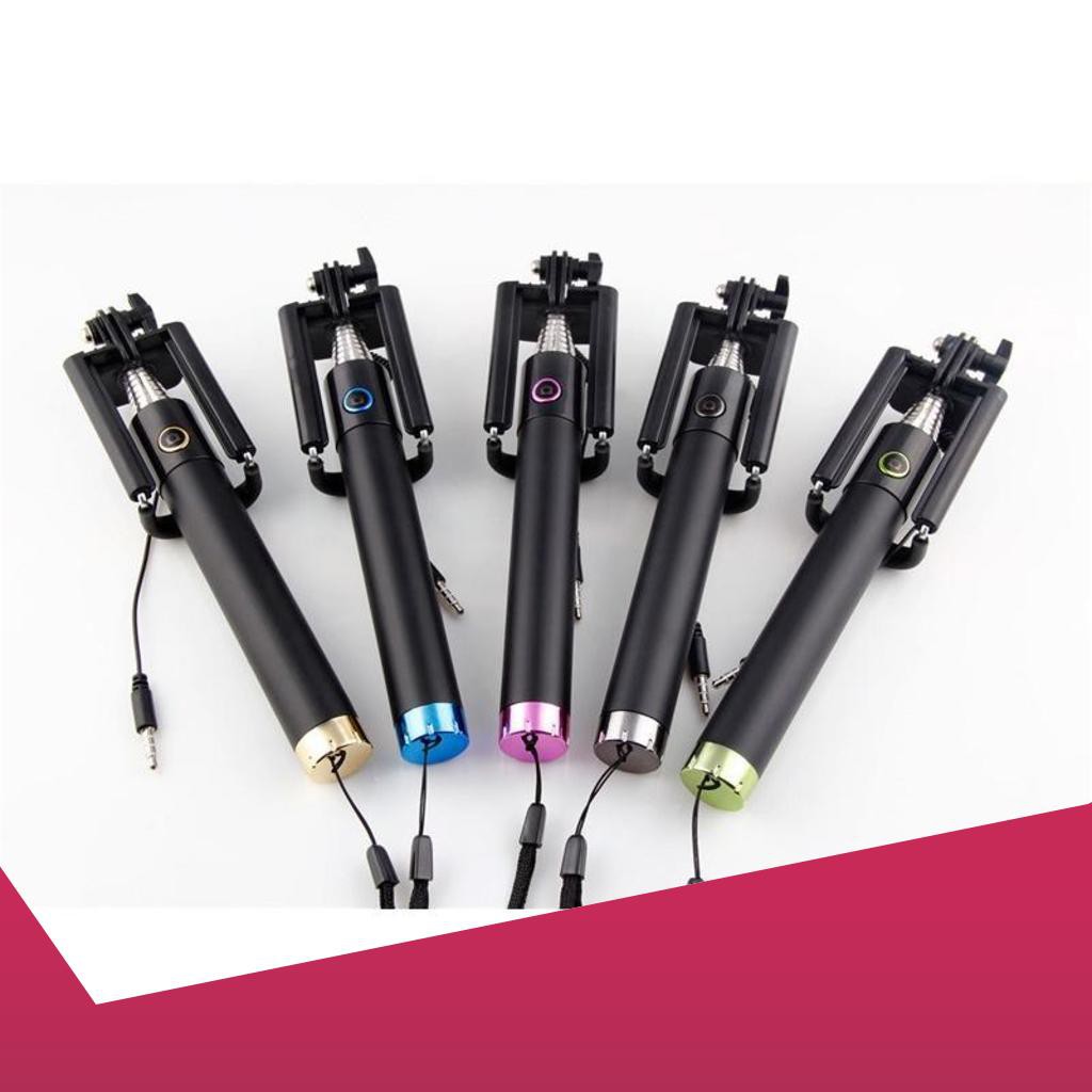 Gậy Chụp Hình Tự Sướng Xi Sắt Mini Đẹp Long Lanh