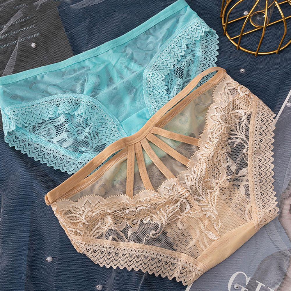 Quần Lót Cotton Thoáng Khí In Họa Tiết Hoa Ngọt Ngào Cho Nữ