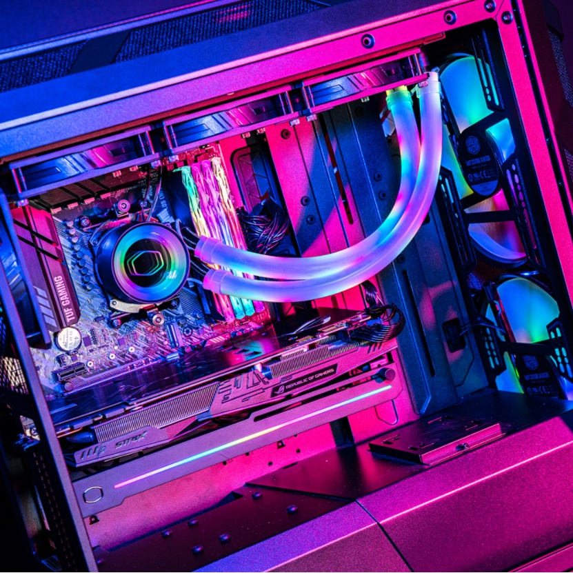Bọc Ống Tản Nhiệt Nước Cooler Master A1 LED ARGB