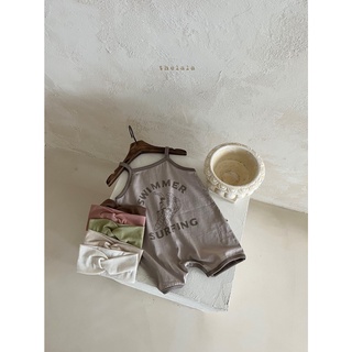 [LabeRy_nội địa Hàn_ made in Korea] Jumpsuit dây Swimmer