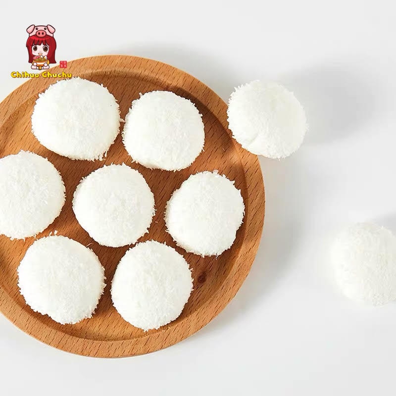 Bánh bao sữa phủ vụn dừa Hongkong