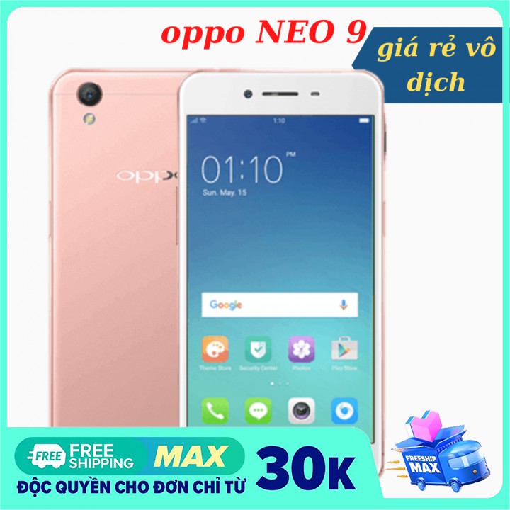 [Mã 2611DIENTU500K hoàn 7% đơn 300K] Điện thoại cảm ứng oppo Neo 9 4G màn hình sắc nét chơi LQ/ lướt wed mượt