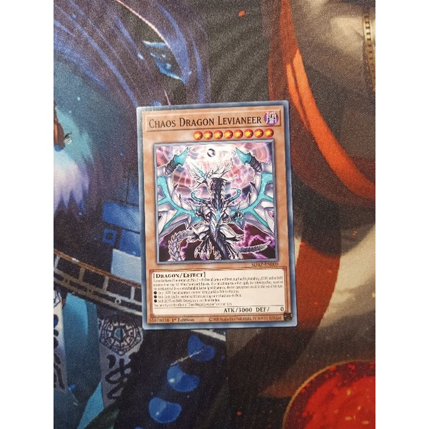 Thẻ bài Yugioh chính hãng Chaos Dragon Levianeer - SDAZ-EN009 - Common 1st Edition 