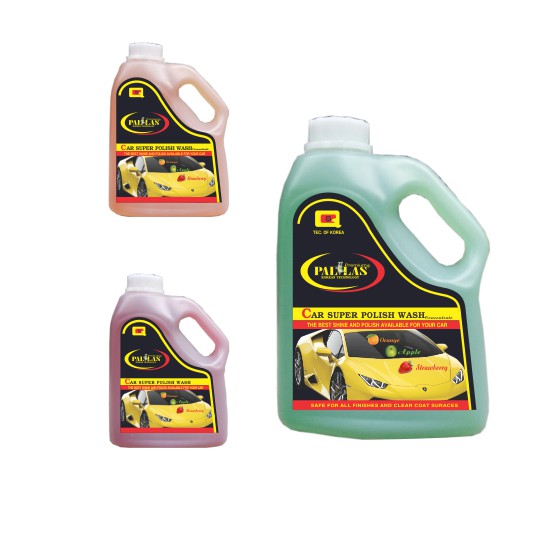 [Chính Hãng] Nước rửa xe bọt tuyết siêu bóng Pallas 1.5L - Pha nước tỷ lệ 1/50 với 3 mùi hương siêu thơm mát Cam Dâu Táo