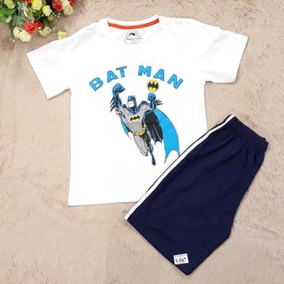 Bộ bé trai Batman thun cotton size 9-14