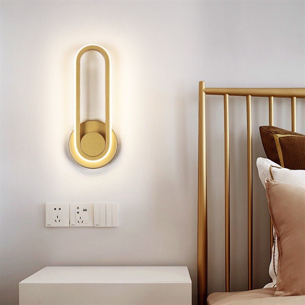 Đèn led tường trang trí phòng khách trong nhà cầu thang Bảo hành 12 tháng Lỗi 1 đổi 1 có 3 chế độ sáng, xoáy được 180 độ