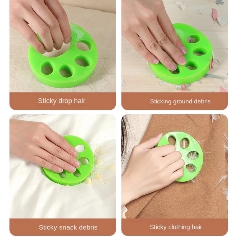 Dụng Cụ Loại Bỏ Xơ Vải Bằng Silicone Hai Mặt Tái Sử Dụng Tiện Lợi